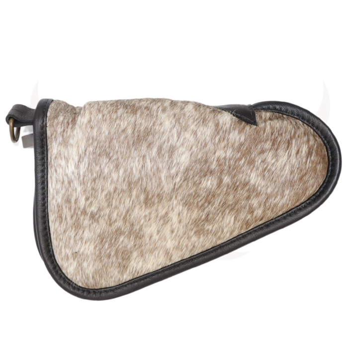Brindle Cowhide Pistol Case - Small (9" x 6")
