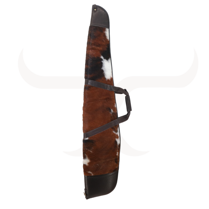 Tricolor Genuine Cowhide Rifle Case 57 inches