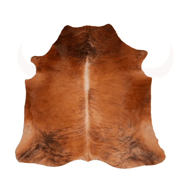 Brindle Dark Medium Genuine Cowhide Rug L 7' x W 6' - Cowhide Decor