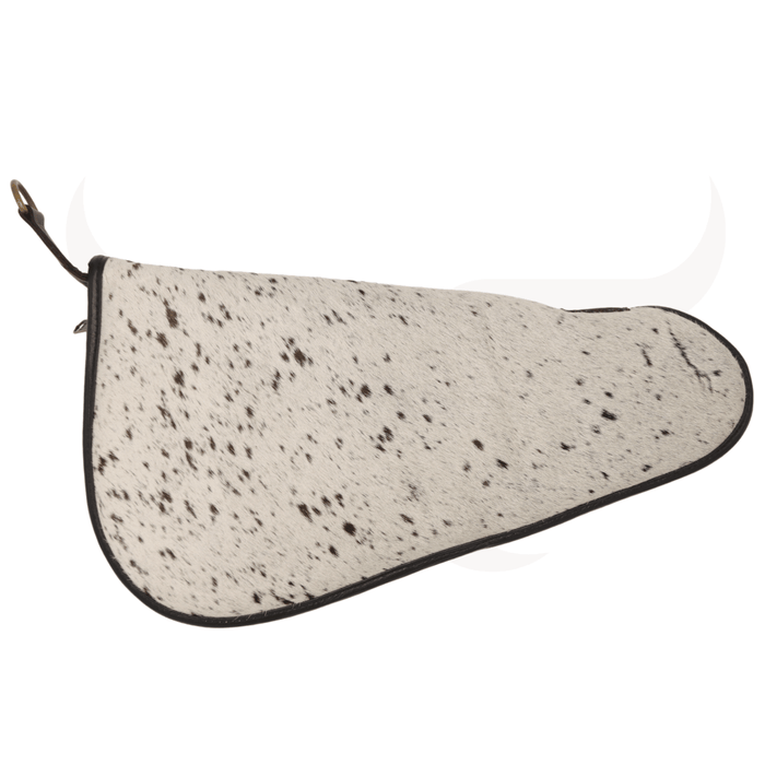 Salt and Peper Genuine Cowhide Pistol Case - Large - Cowhide Decor