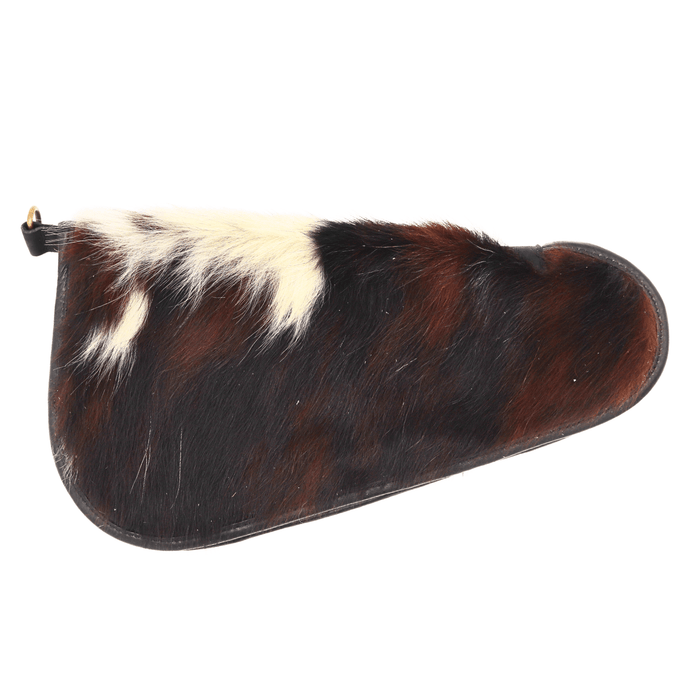 Tricolor Genuine Cowhide Pistol Case - Large (14" x 7") - Cowhide Decor