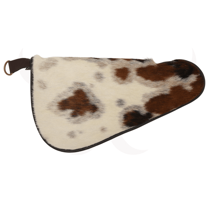Tricolor Genuine Cowhide Pistol Case - Large - Cowhide Decor