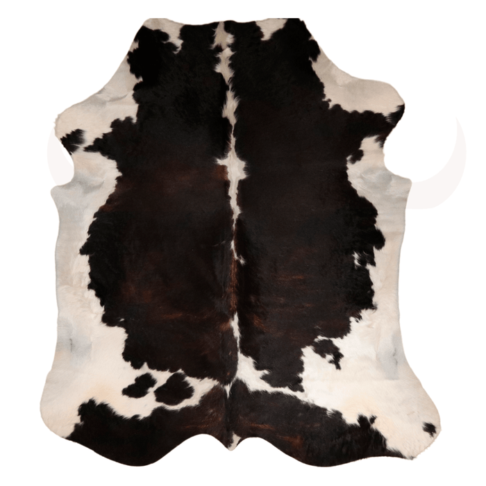 Tricolor Genuine Cowhide Rug L 7'1" x W 5'9" - Cowhide Decor