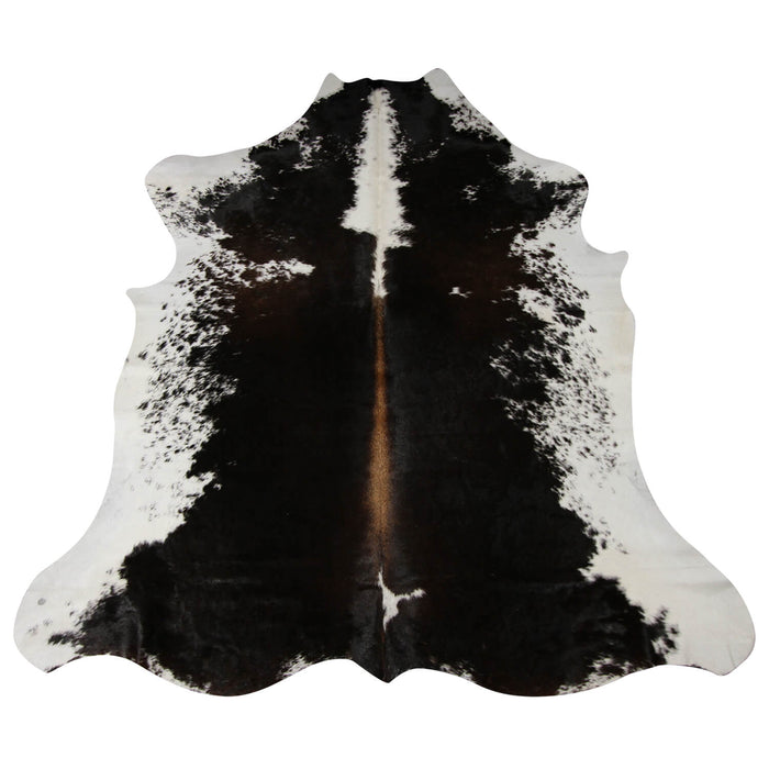 Large Tricolor Cowhide Rug