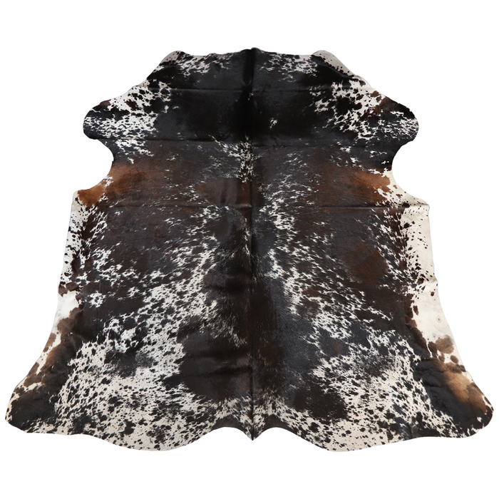 Tricolor Speckled Genuine Cowhide Rug (L: 7'5" x W: 7')