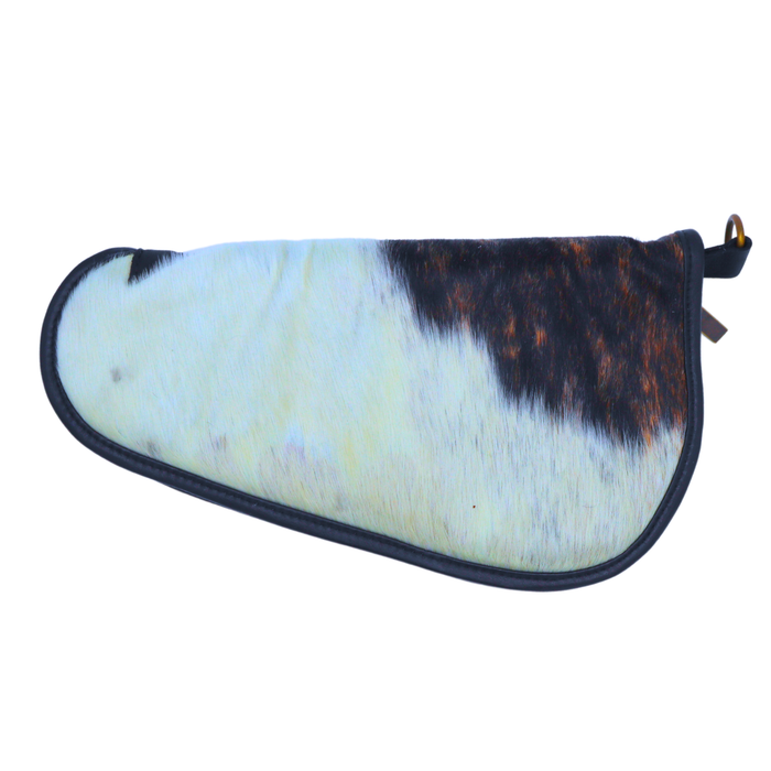 Tricolor Genuine Cowhide Pistol Case - Medium (12" x 6")