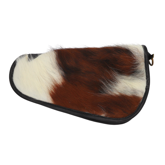 Tricolor Genuine Cowhide Pistol Case - Medium (12" x 6")