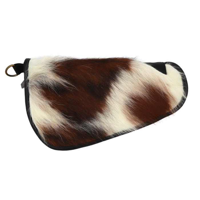 Tricolor Genuine Cowhide Pistol Case - Medium (12" x 6")