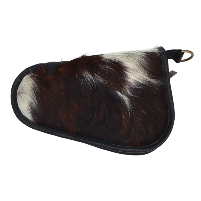 Tricolor Genuine Cowhide Pistol Case - Small (9" x 6")