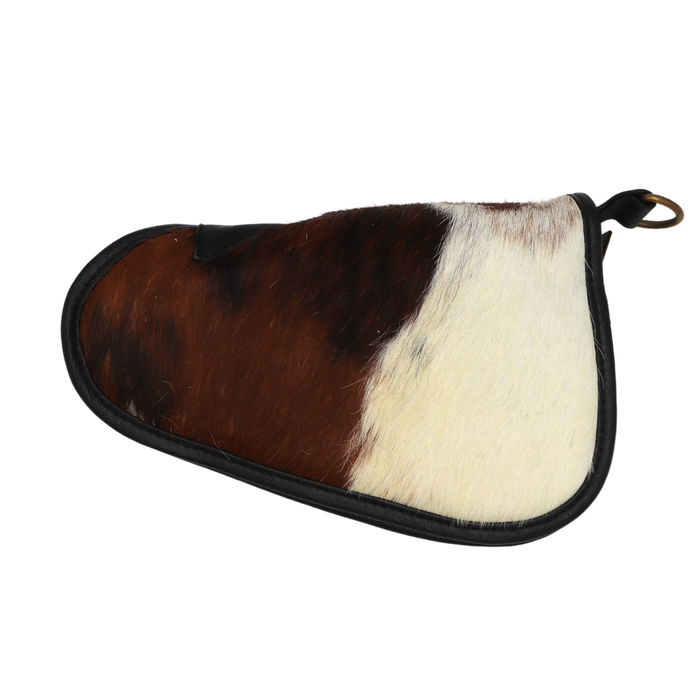 Tricolor Genuine Cowhide Pistol Case - Small (9" x 6")