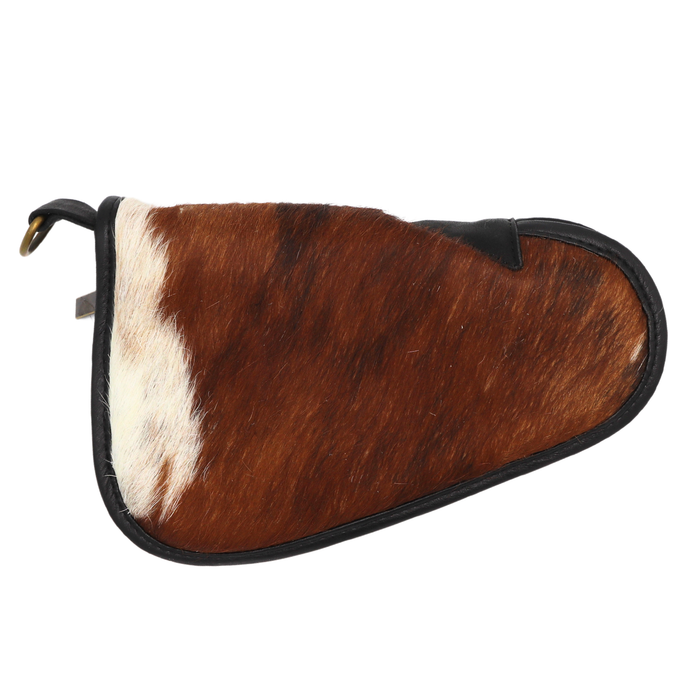 Tricolor Genuine Cowhide Pistol Case - Small (9" x 6")