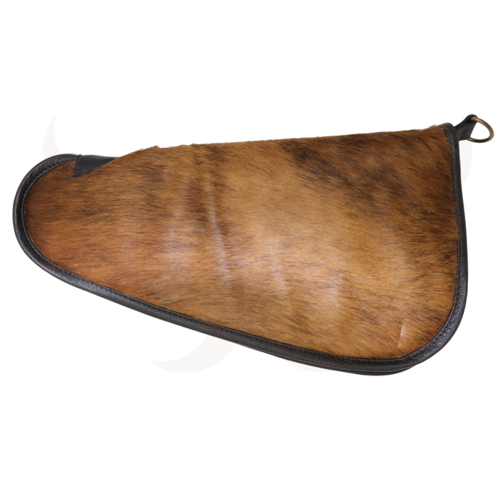 Brindle   Genuine Cowhide Pistol Case - Large