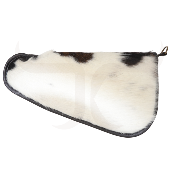 Tricolor  Genuine Cowhide Pistol Case - Large