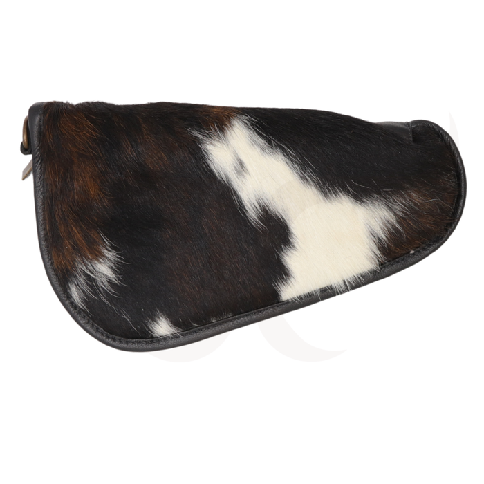 Tricolor Genuine Cowhide Pistol Case - Medium (12" x 6")