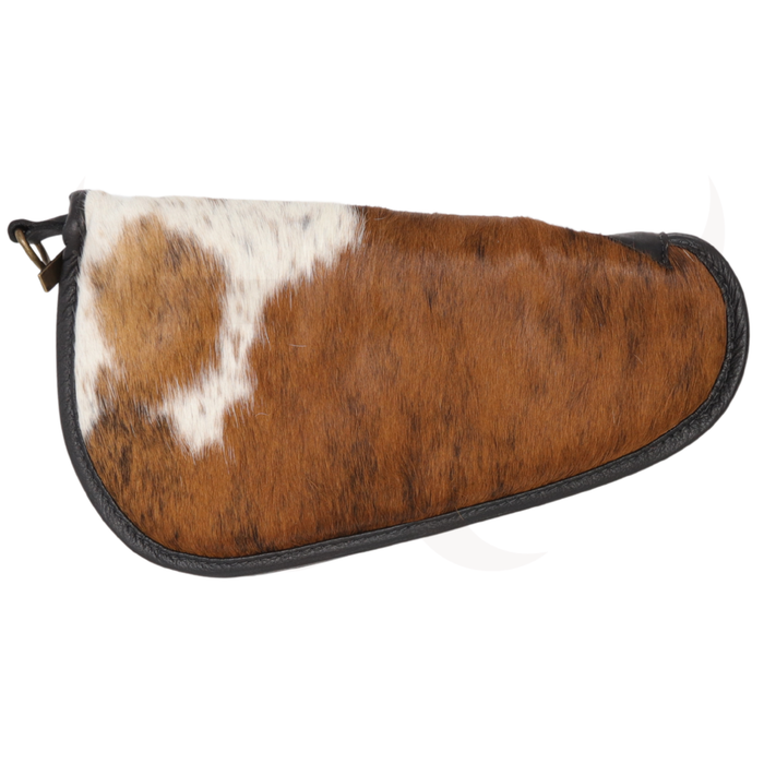 Tricolor Genuine Cowhide Pistol Case - Medium (12" x 6")