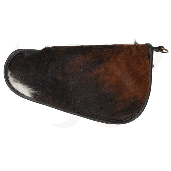 Tricolor Genuine Cowhide Pistol Case - Medium (12" x 6")