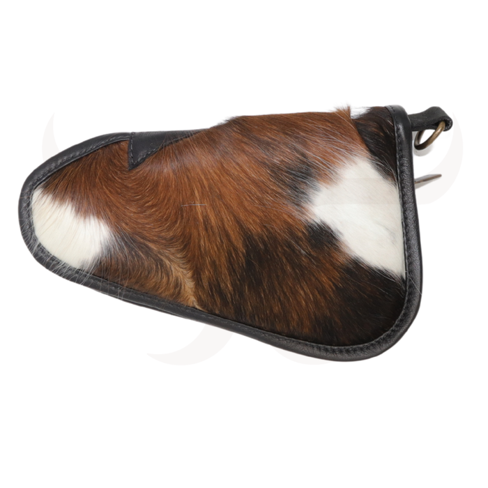 Tricolor Cowhide Pistol Case - Small (9" x 6")