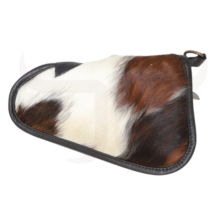 Tricolor Cowhide Pistol Case - Small (9" x 6")