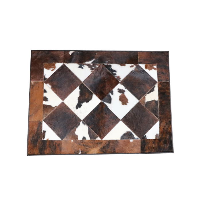 Rectangle Cowhide Rug Rectangular Genuine Cowhide Rug — Cowhide Decor