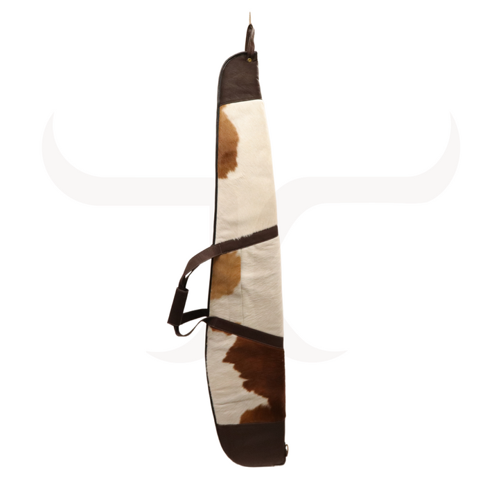 Tricolor Genuine Cowhide Rifle Case 57 inches