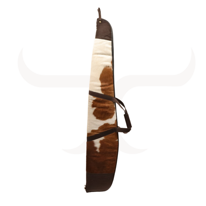 Tricolor Genuine Cowhide Rifle Case 57 inches