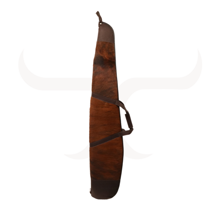 Dark Borwn Genuine Cowhide Rifle Case 57 inches