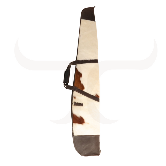 Tricolor Genuine Cowhide Rifle Case 57 inches