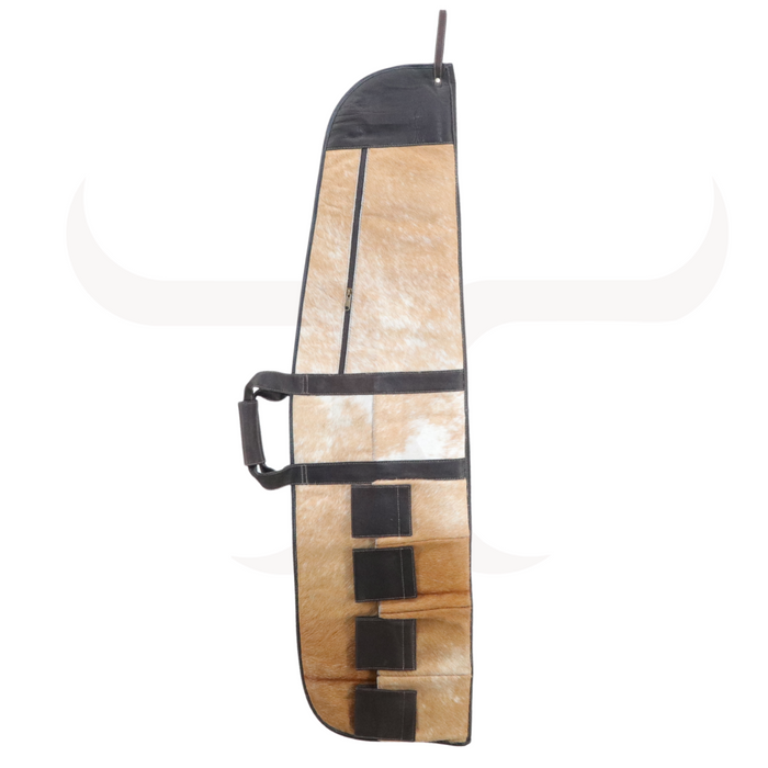 Brown Genuine Cowhide Rifle Case 45 "