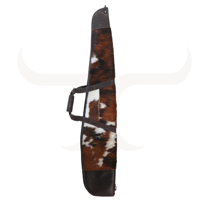 Tricolor Genuine Cowhide Rifle Case 57 inches