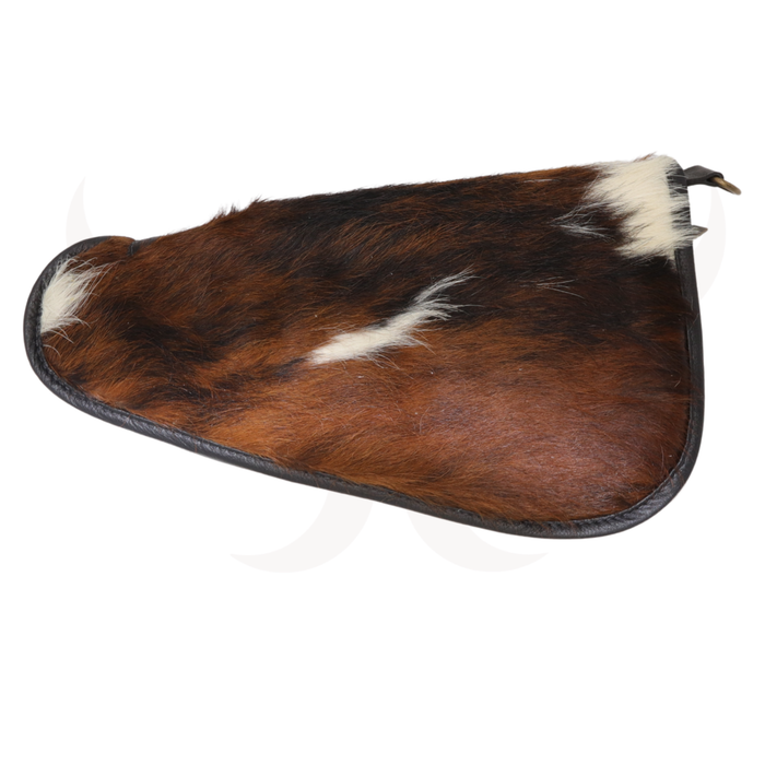 Tricolor  Genuine Cowhide Pistol Case - Large