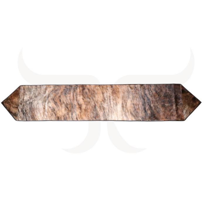 Brindle  Genuine Cowhide Table Runner