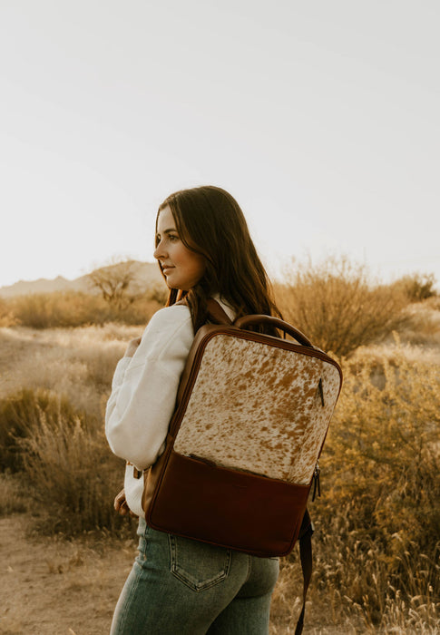 The  Linda's  High-quality smooth  leather Bag and Speckled Genuine Cowhide