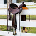 All Around Flex Saddle - Cowhide Decor