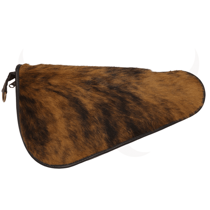 Brindle Genuine Cowhide Pistol Case - Large - Cowhide Decor