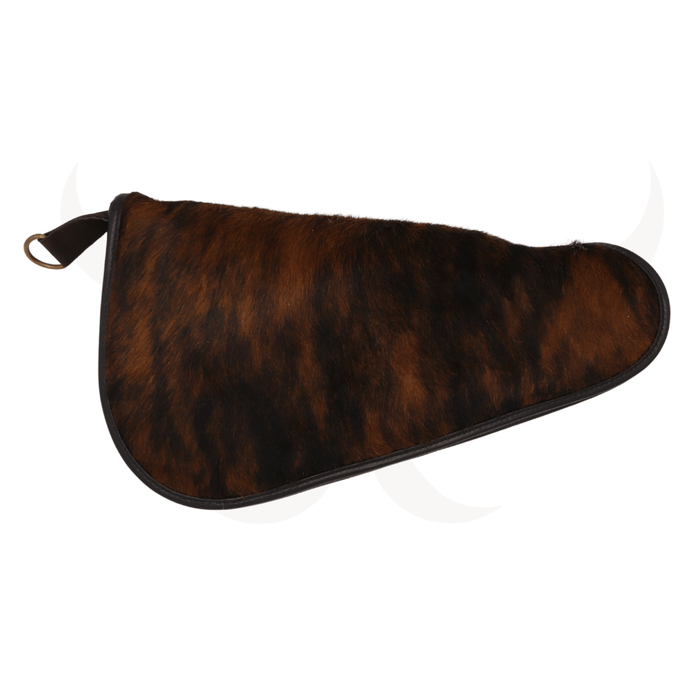 Brindle Genuine Cowhide Pistol Case - Large - Cowhide Decor