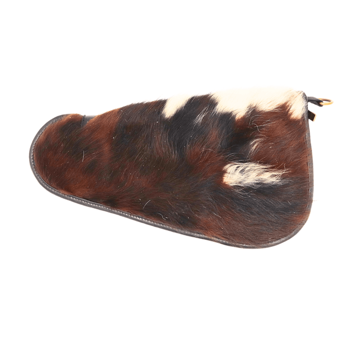Tricolor Genuine Cowhide Pistol Case - Large (14" x 7") - Cowhide Decor