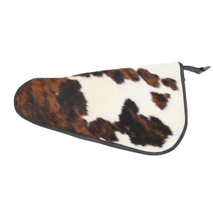 Tricolor Genuine Cowhide Pistol Case - Large (14" x 7") - Cowhide Decor