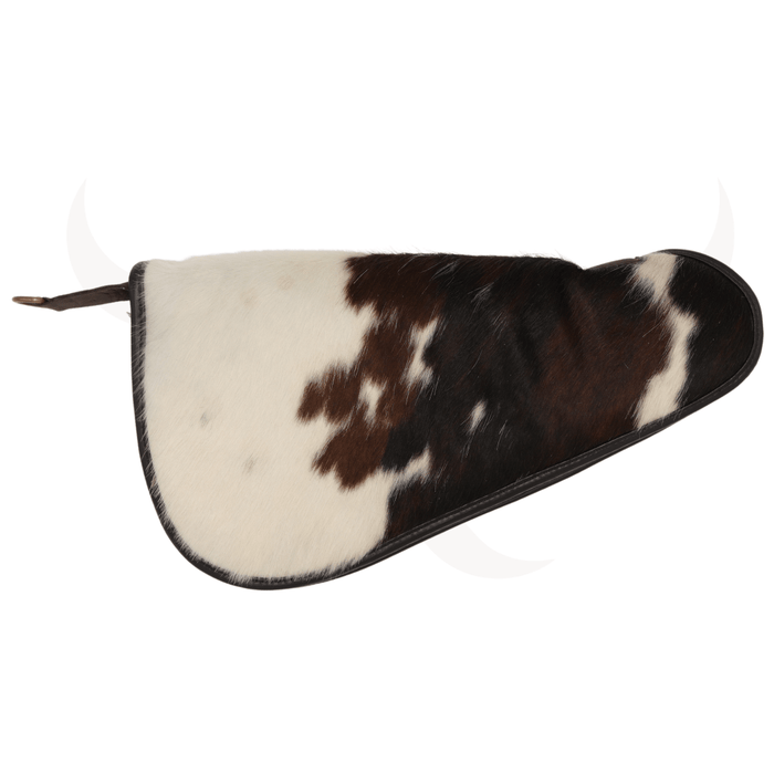 Tricolor Genuine Cowhide Pistol Case - Large - Cowhide Decor