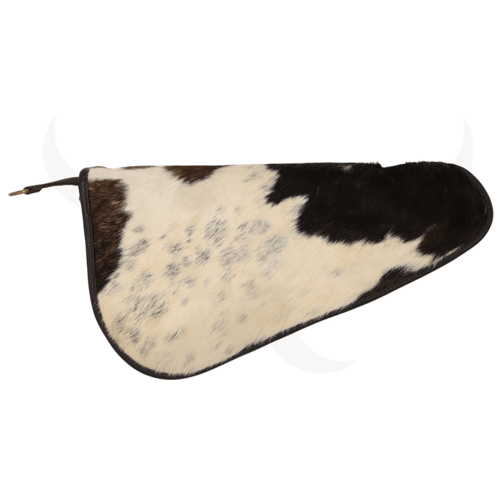 Tricolor Genuine Cowhide Pistol Case - Large - Cowhide Decor