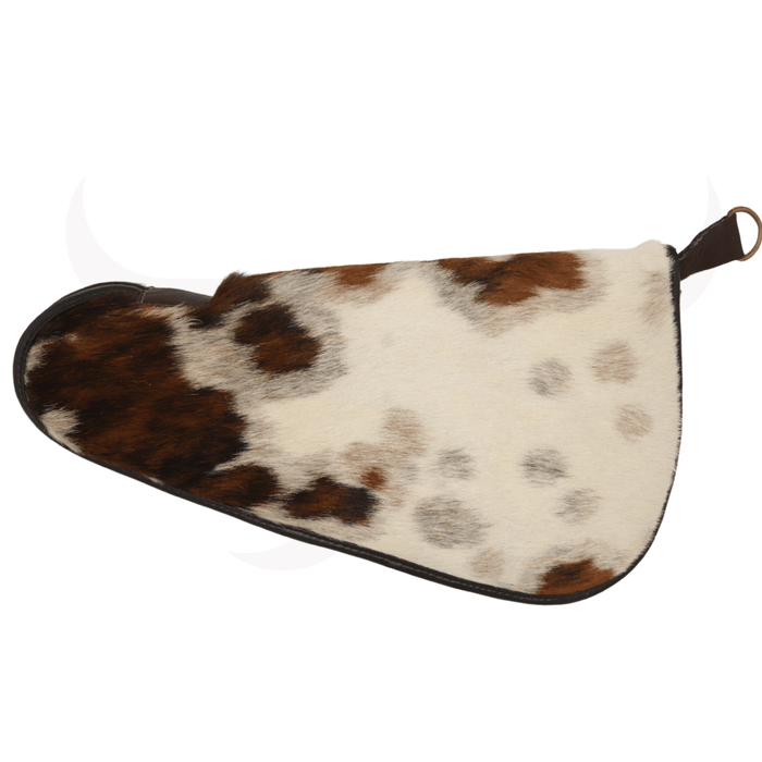 Tricolor Genuine Cowhide Pistol Case - Large - Cowhide Decor