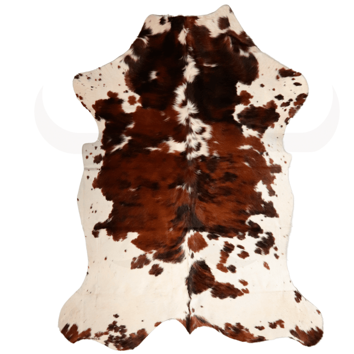 Tricolor Genuine Cowhide Rug L 6' 7" x W 5' 4" - Cowhide Decor