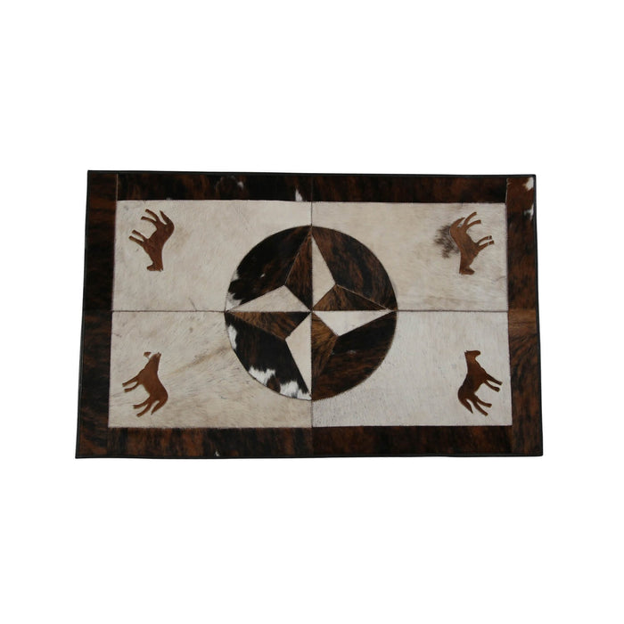 Rectangle Cowhide Rug Rectangular Genuine Cowhide Rug — Cowhide Decor